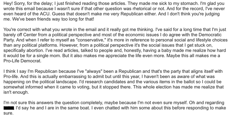 Illustration for article titled Advice for a Recovering "Republican"